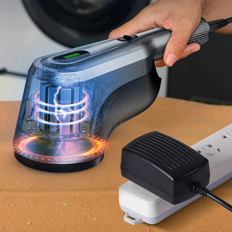 60W Professional Hairball Trimmer Commercial Lint Remover Spool Machine Clothes Electric Lint Remover Dry Cleaners Shaving Balls
