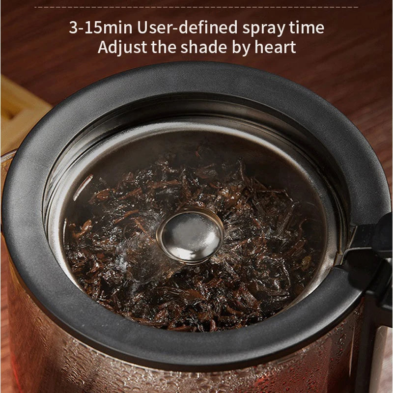 2025 oumete Multifunctional health pot household intelligent decocting tea maker portable glass small electric heating kettle