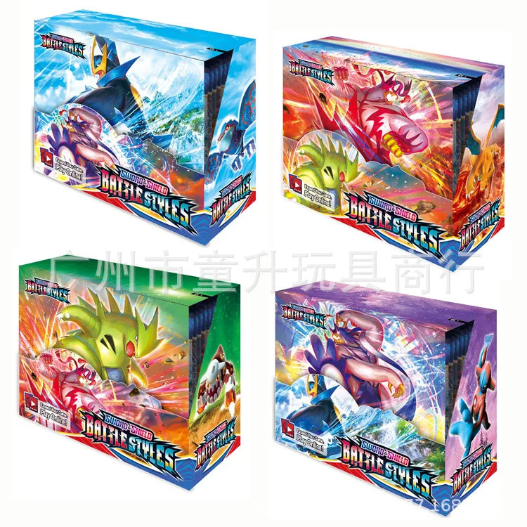 360 Pcs Pokemon Card English Booster Battle Transaction Card